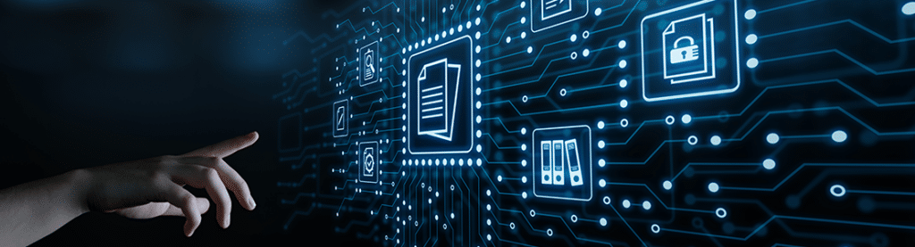 Enterprise Content Management (ECM) combines capture, document management, and workflow.